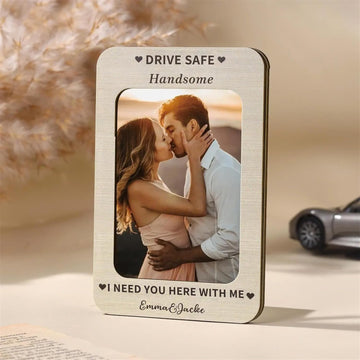 Drive Safe Visor Clip – Custom Photo Gift for Him or Her