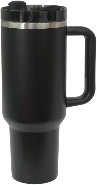 Custom 40oz Tumbler with Handle & Straw – Personalized Name Mug